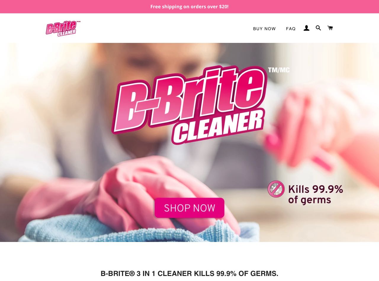 BBrite.com website screenshot