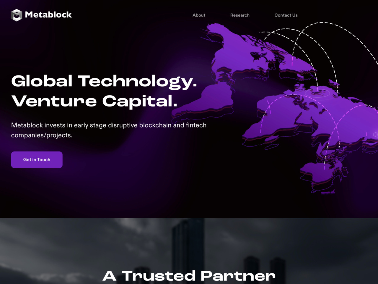 MetaBlock.co website screenshot