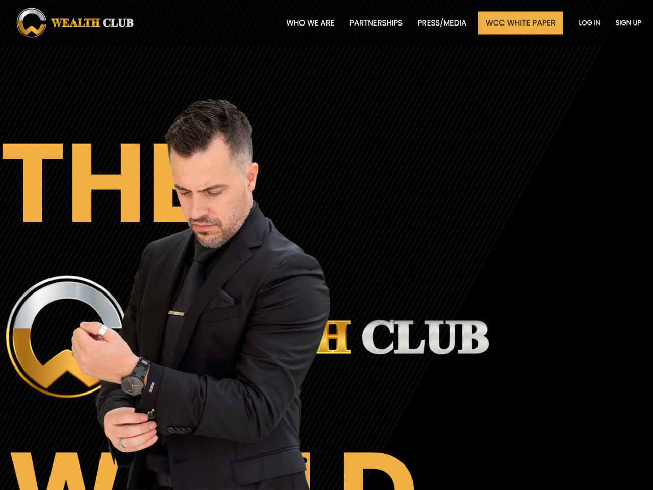 WealthClub.org website screenshot